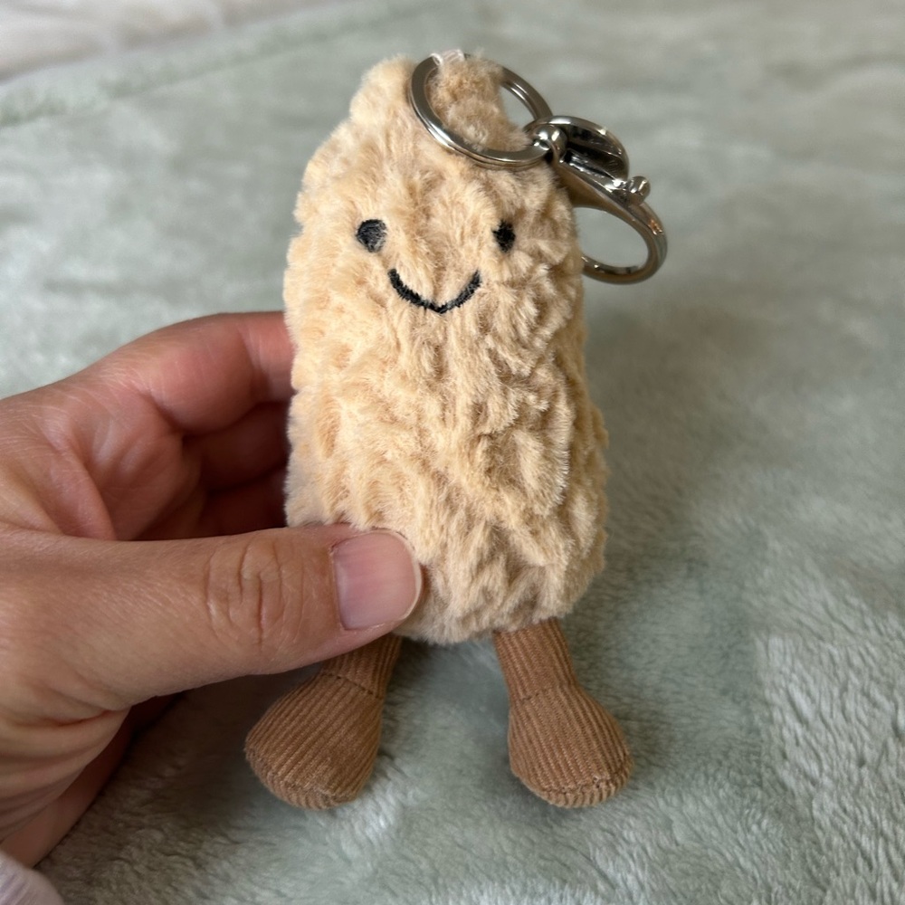 Jellycat Peanut Bag Charm